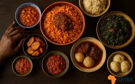 Food as Lifestyle: How African Cuisine Shapes Identity and Culture
