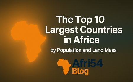 The Top 10 Largest Countries in Africa by Population and Land Mass