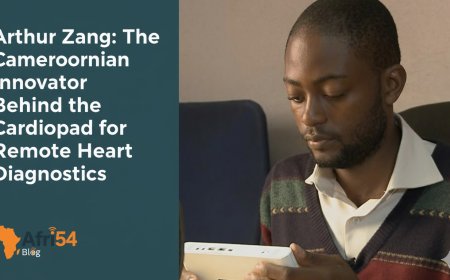 Arthur Zang: The Cameroonian Innovator Behind the Cardiopad for Remote Heart Diagnostics