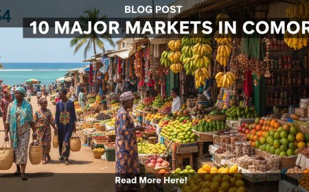 10 Major Markets in Comoros