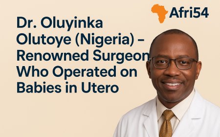Dr. Oluyinka Olutoye (Nigeria) – Renowned Surgeon Who Operated on Babies in Utero