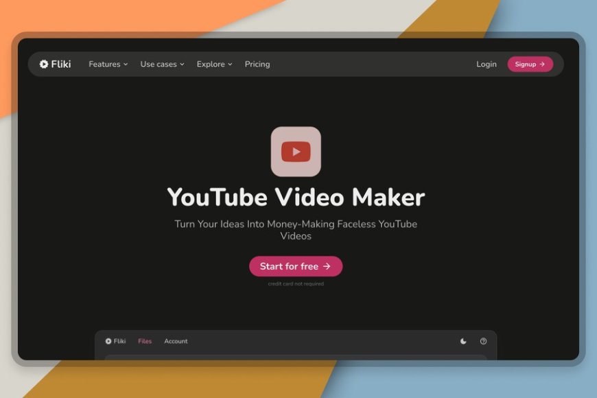 Fliki - YouTube Video Maker