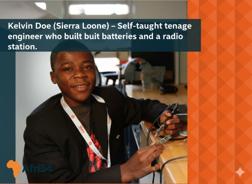 Kelvin Doe: The Self-Taught Genius Powering Innovation in Sierra Leone