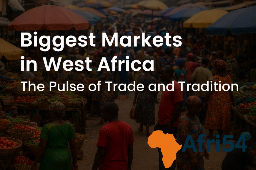 Biggest Markets in West Africa: The Pulse of Trade and Tradition