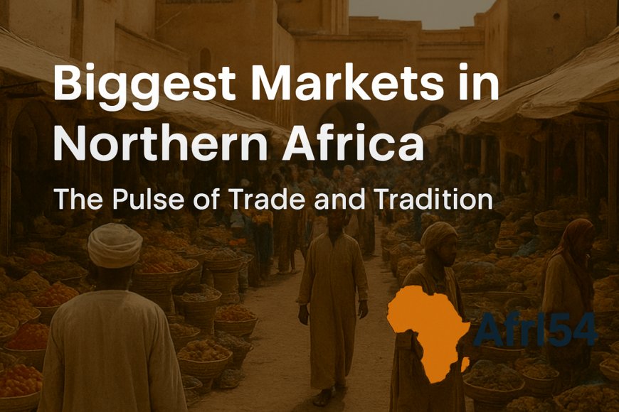 10 Biggest Markets in Northern Africa
