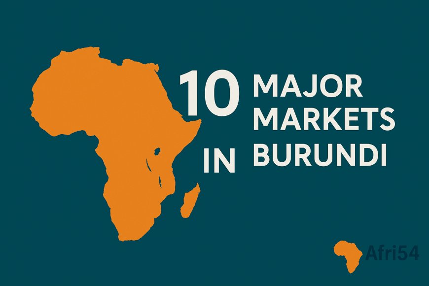 10 Major Markets in Burundi