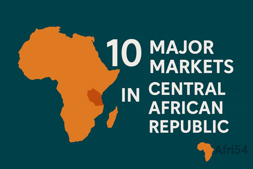 10 Major Markets in the Central African Republic