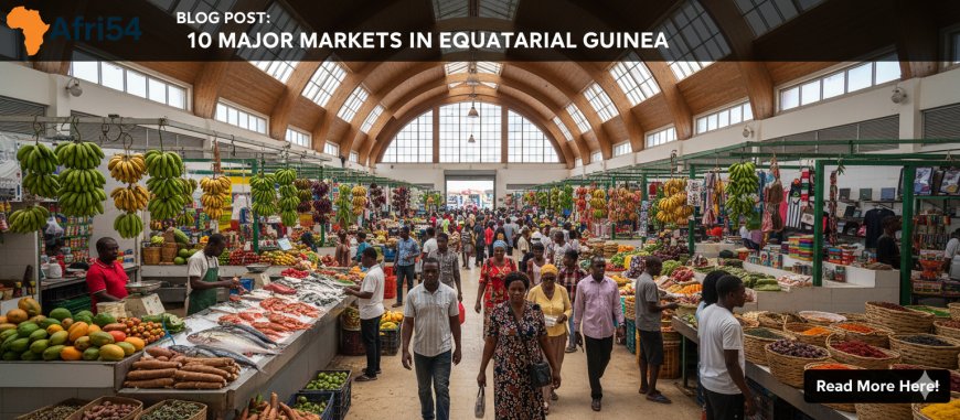 10 Major Markets in Equatorial Guinea: A Snapshot of West African Island and Mainland Trade