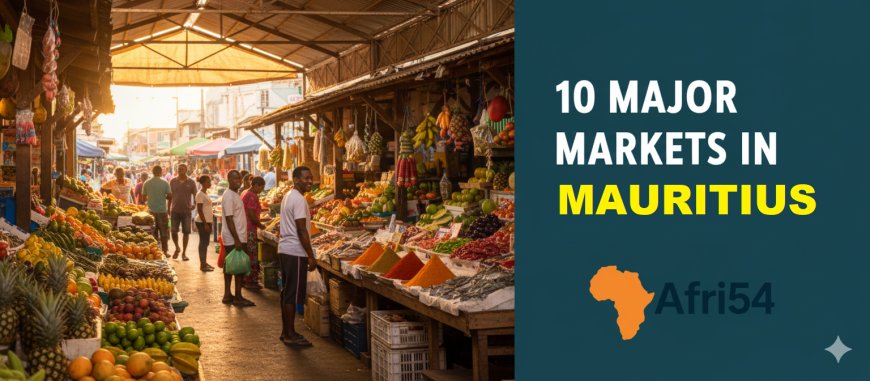 10 Major Markets in Mauritius