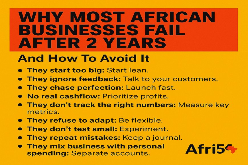 Why Most African Businesses Fail After 2 Years (and How to Avoid It)