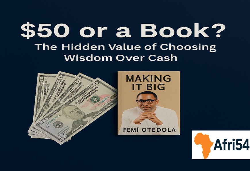 $50 or a Book? The Hidden Value of Choosing Wisdom Over Cash