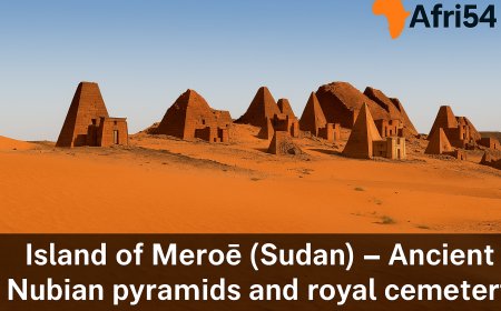 The Island of Meroë (Sudan) – Ancient Nubian Pyramids and Royal Cemetery