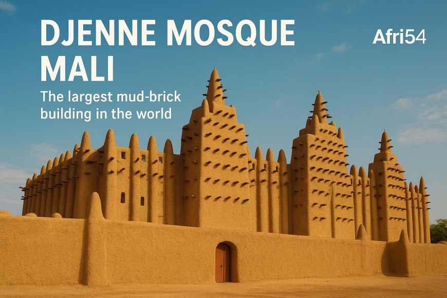 Djenne Mosque (Mali) – The World’s Largest Mud-Brick Building