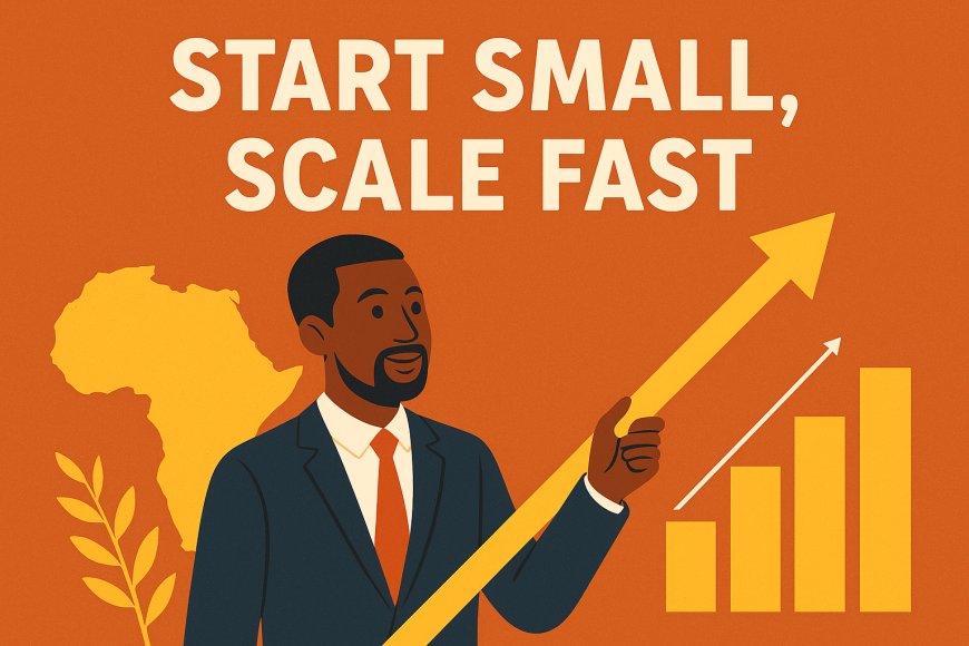 Why Every African Entrepreneur Must Embrace the “Start Small, Scale Fast” Mindset