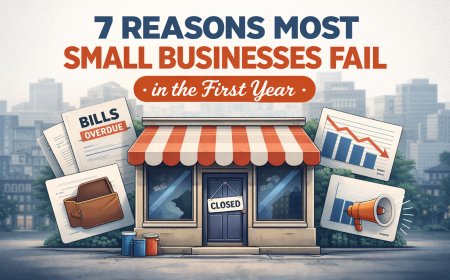 7 Reasons Most Small Businesses Fail Within Their First Year (And How to Avoid Them)