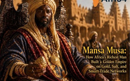 Mansa Musa: How Africa’s Richest Man Built a Golden Empire on Gold, Salt, and Smart Trade Networks  (And Why His Legendary 1324 Pilgrimage Still Inspires African Entrepreneurs Today)