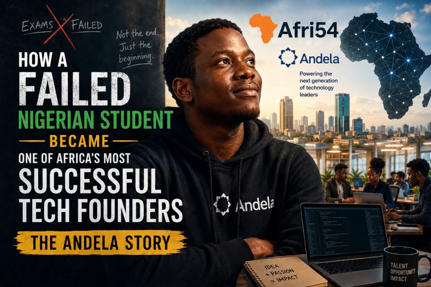 How a Failed Nigerian Student Became One of Africa’s Most Successful Tech Founders: The Andela Story
