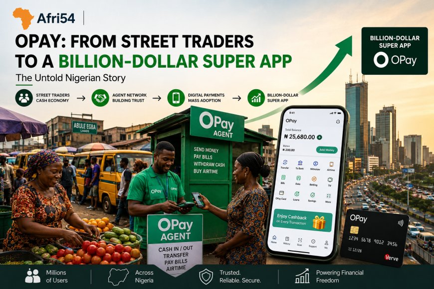 How OPay Went From Street Traders to a Billion-Dollar Super App: The Untold Nigerian Story