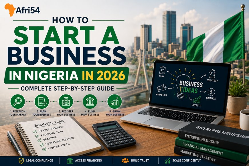 How To Start A Business In Nigeria In 2026: Complete Step-By-Step Guide
