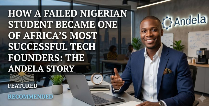 How a Failed Nigerian Student Became One of Africa’s Most Successful Tech Founders: The Andela Story